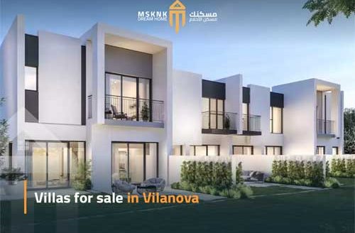 villas for sale in Villanova Dubai land